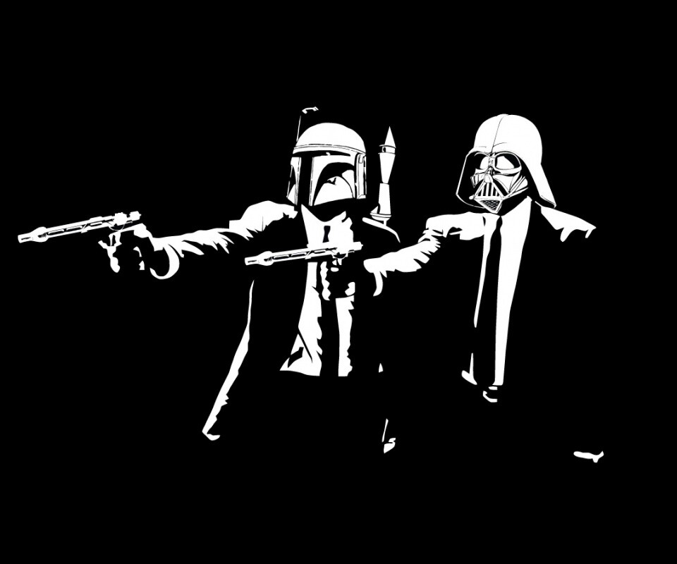 Pulp Fiction в стиле Star Wars обои
