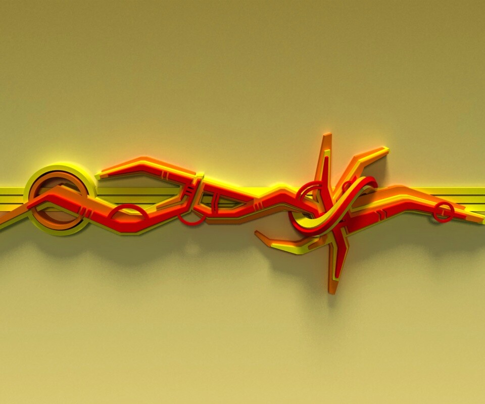 3D Граффити обои