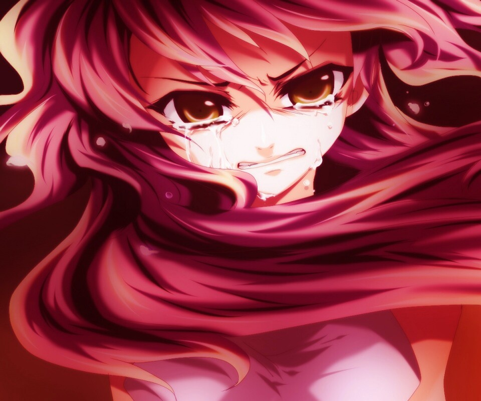 Девушка плачет обои