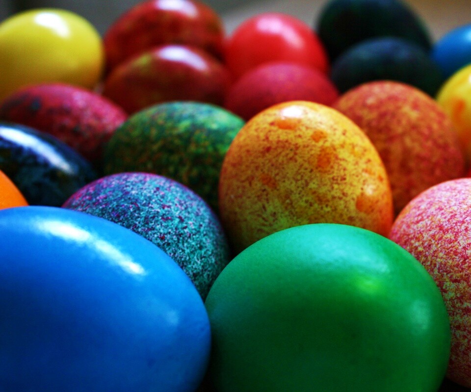 Краски Пасхи обои