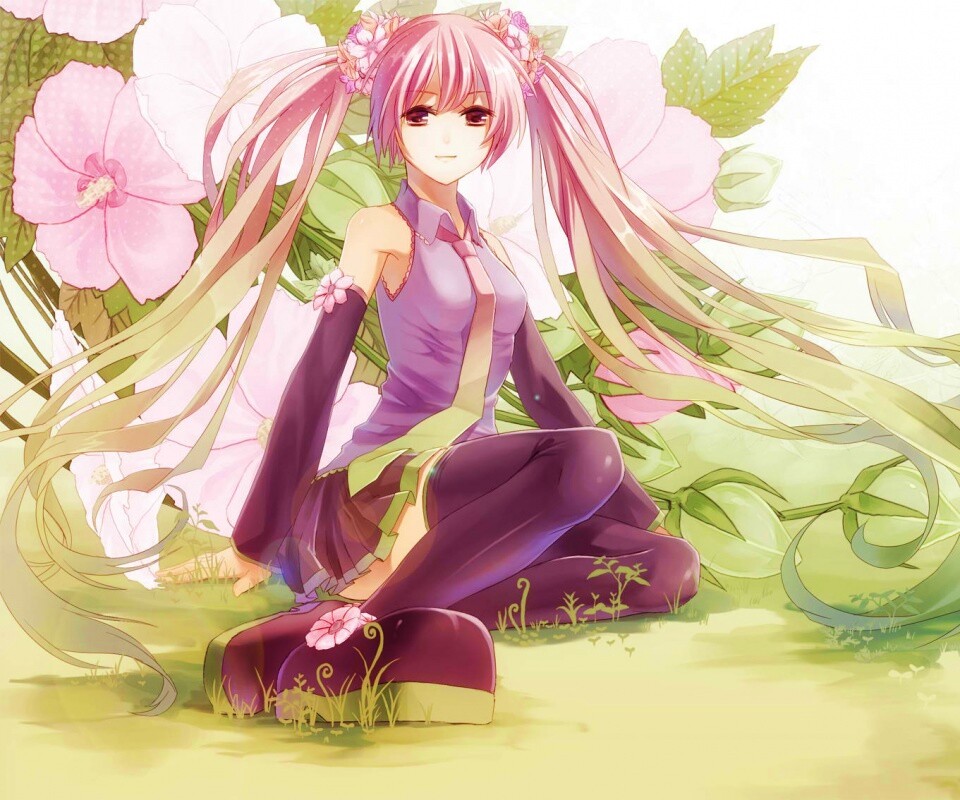 Девушка с красивыми волосами обои