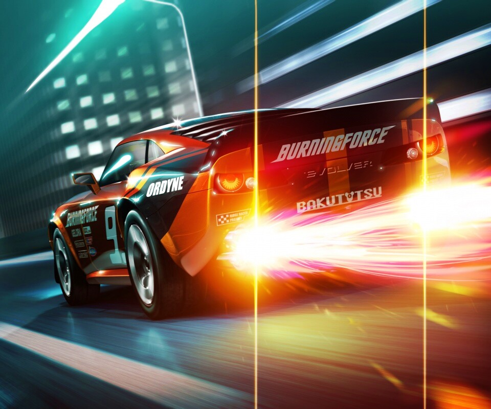 Ночное нитро обои