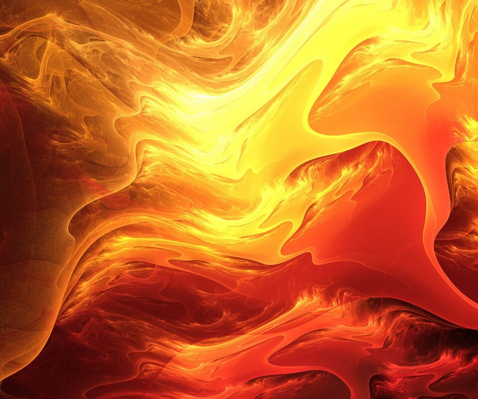 Абстрактная лава обои