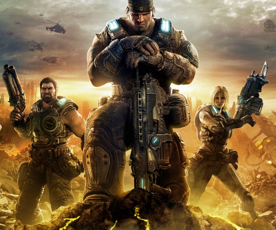 Gears of War 3 обои
