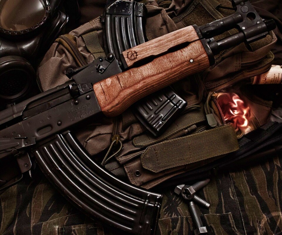 Автомат АК-47 обои