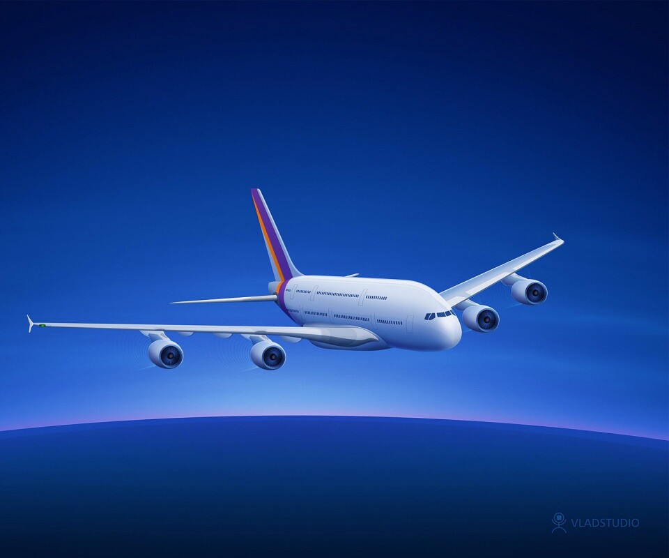 Аэробус А380 обои