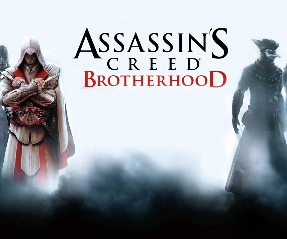 Персонажи игры Assasin"s Creed Brotherhood обои