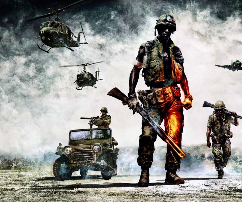 Battlefield Bad Company 2 Vietnam обои