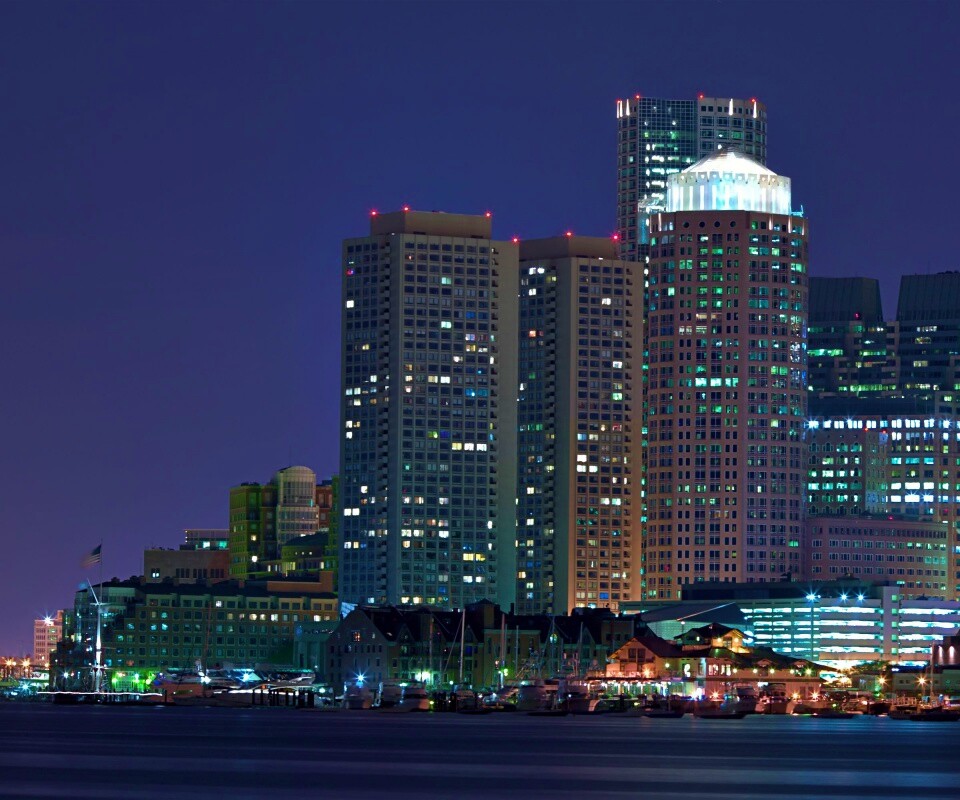 Панорама города обои