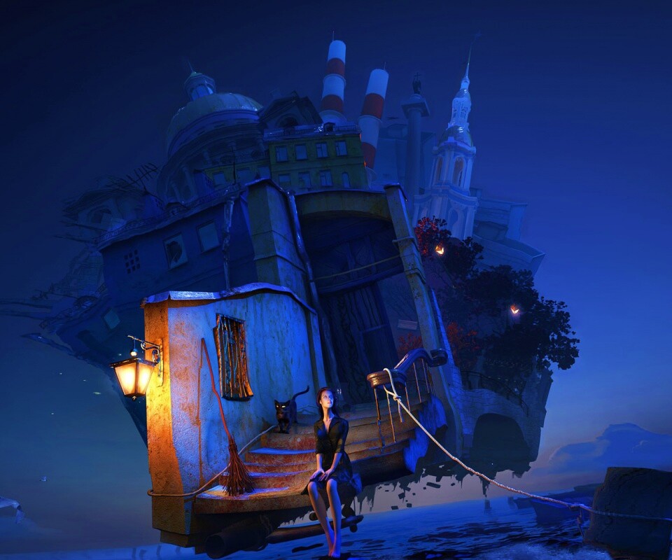 Мрачный Питер обои