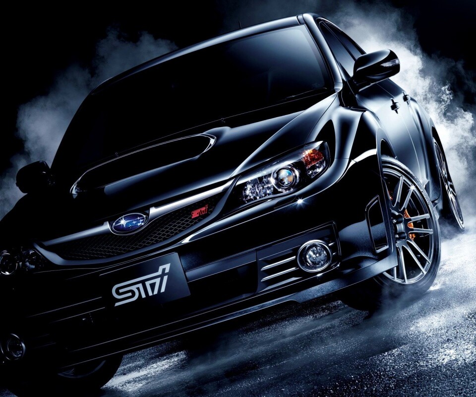 Субару дрифтует обои