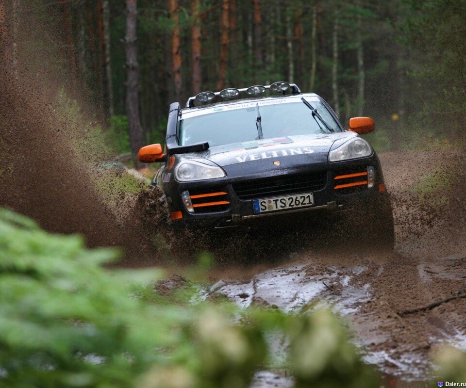 Ралли Porsche обои