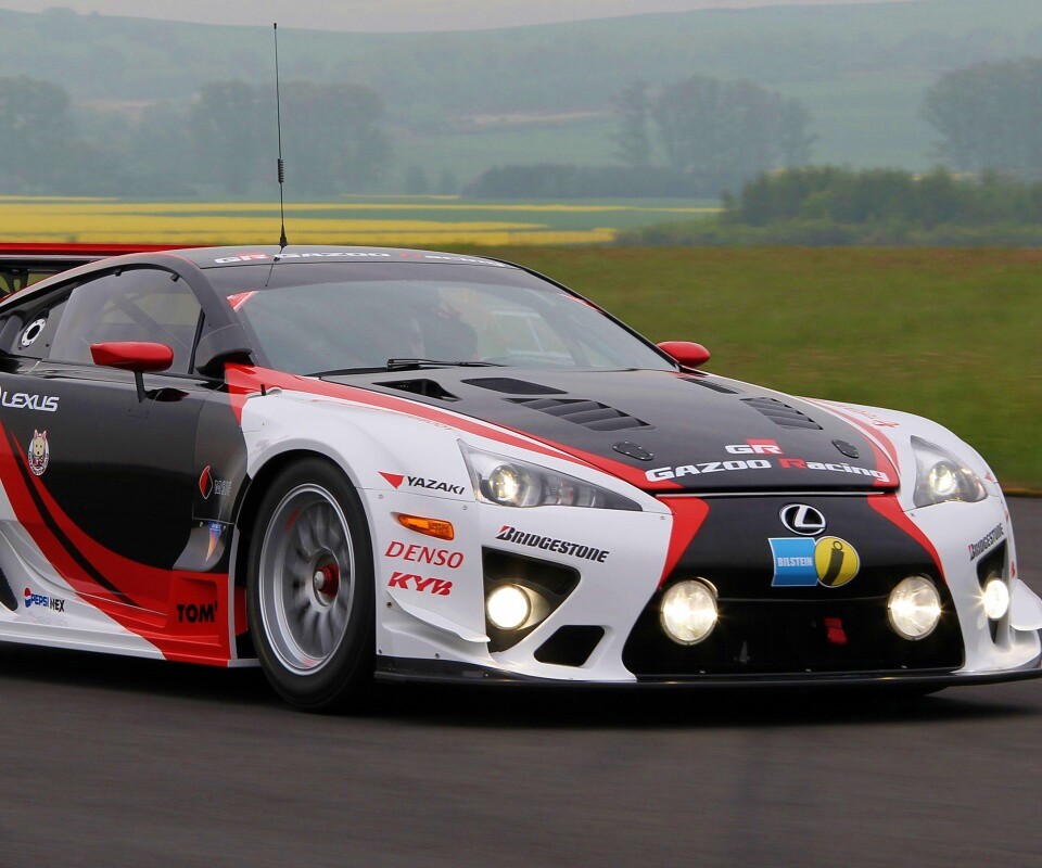Гоночный Лексус обои