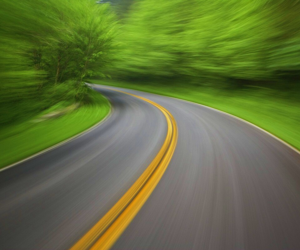 В движении обои