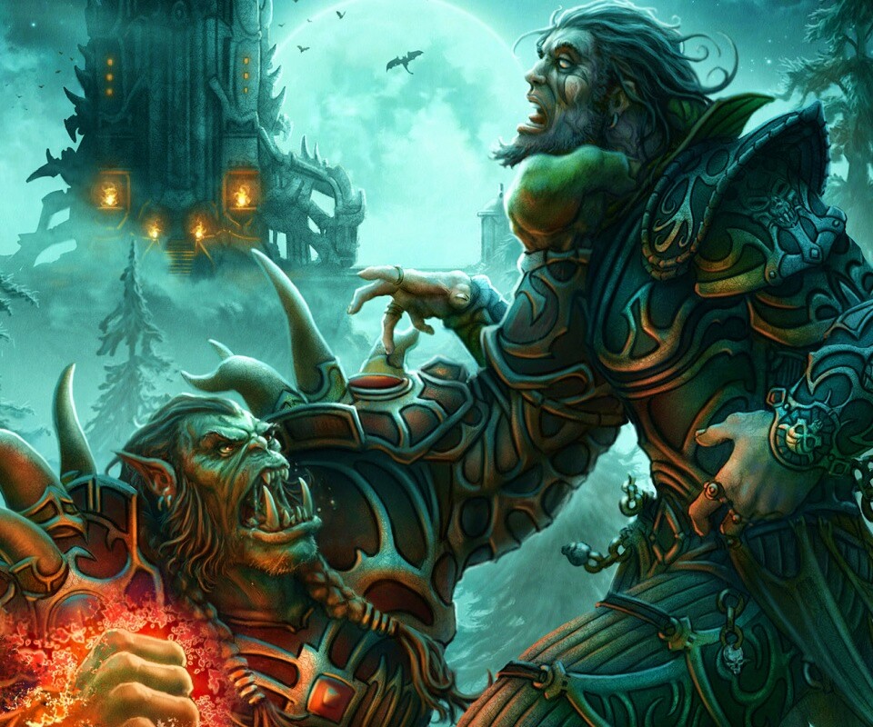 Смерть мага обои