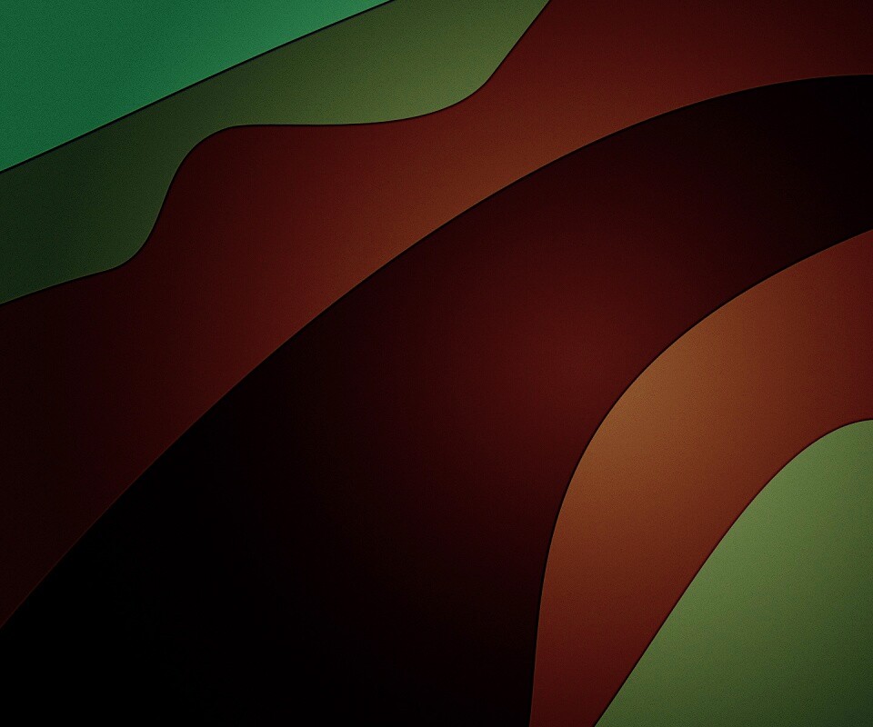 Цветная расплывчатая абстракция обои