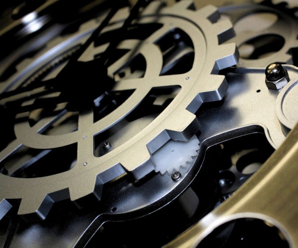 Механизм часов обои