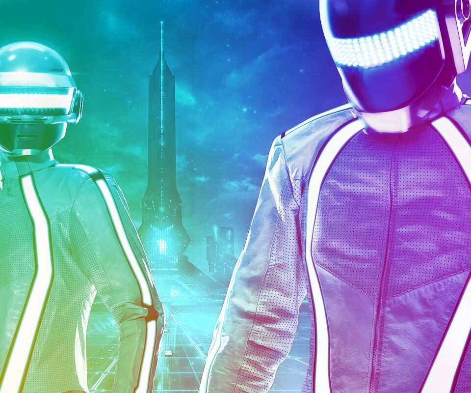 Daft Punk в фильме TRON обои