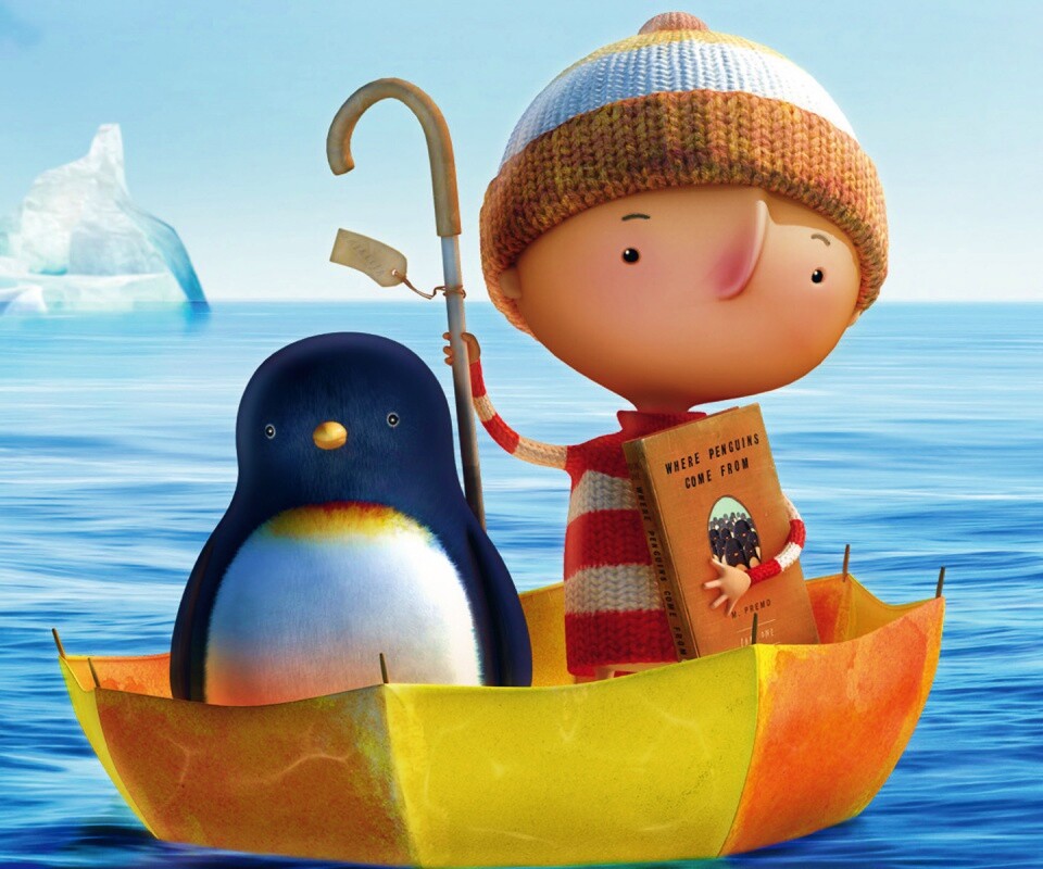 Откуда приходят пингвины обои