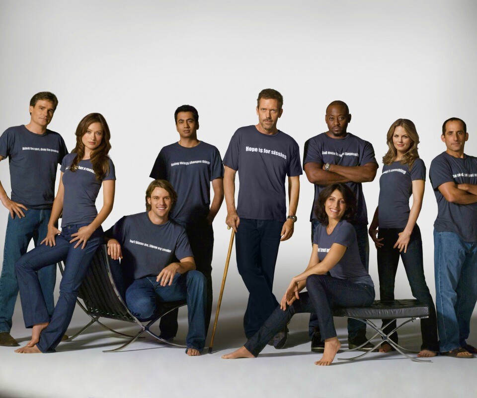 Команда сериала House M.D. обои