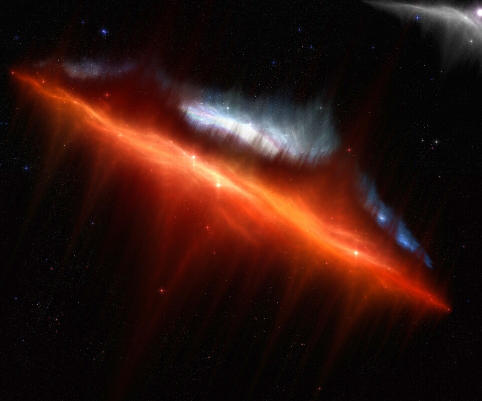 Звездное сияние обои