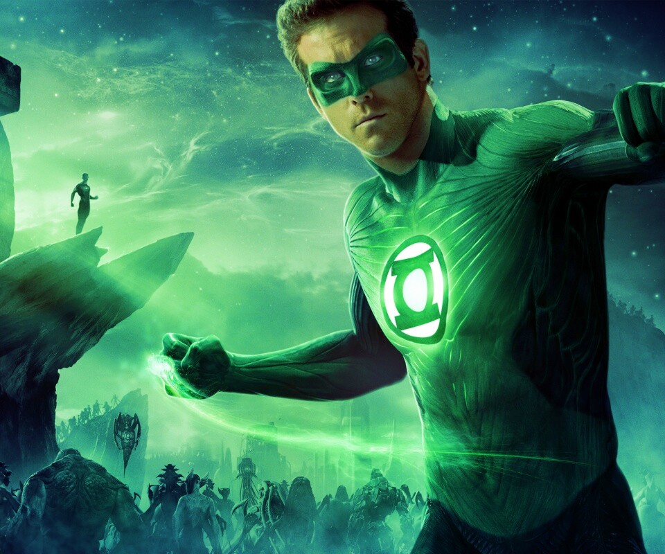 Зелёный фонарь обои