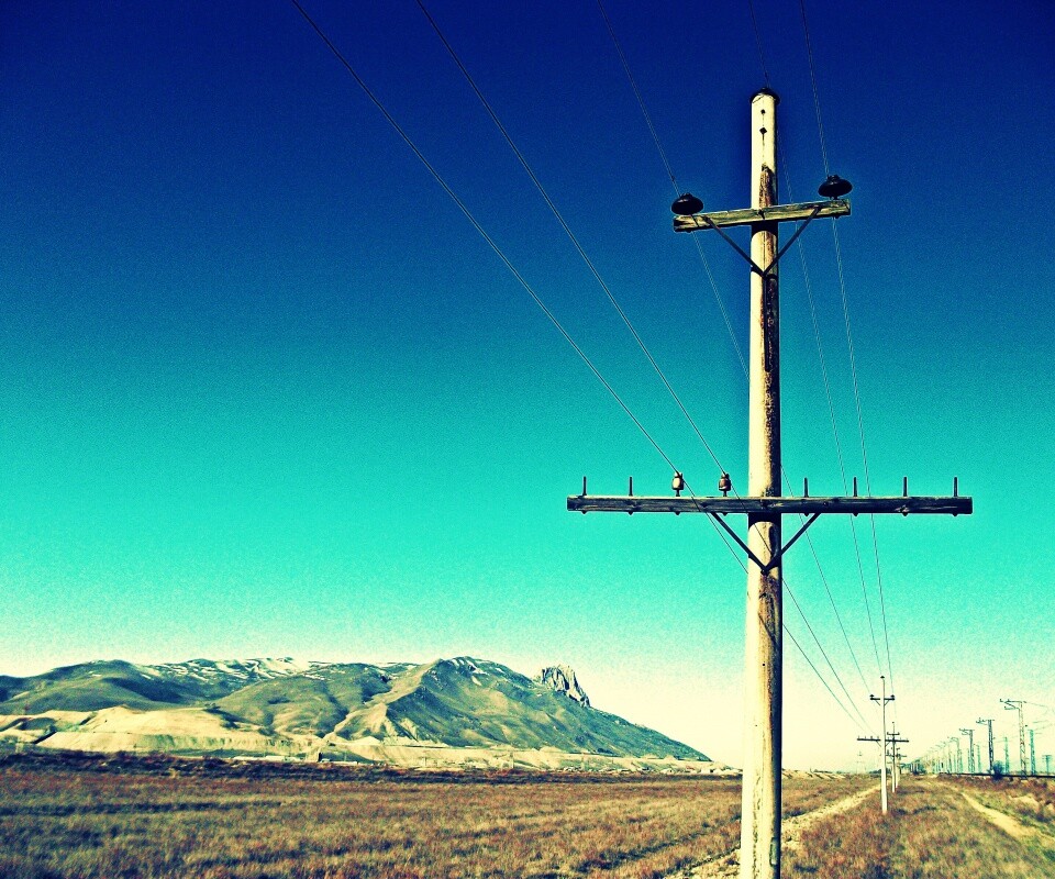 Линия электропередачи обои