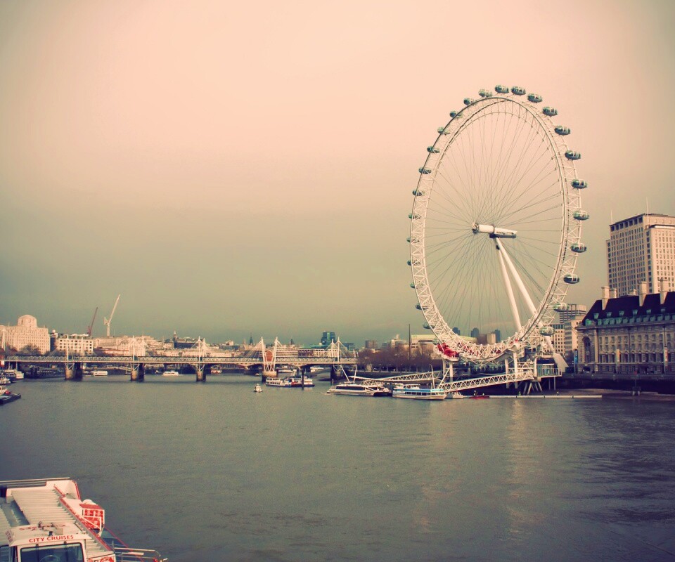 Колесо обозрения обои