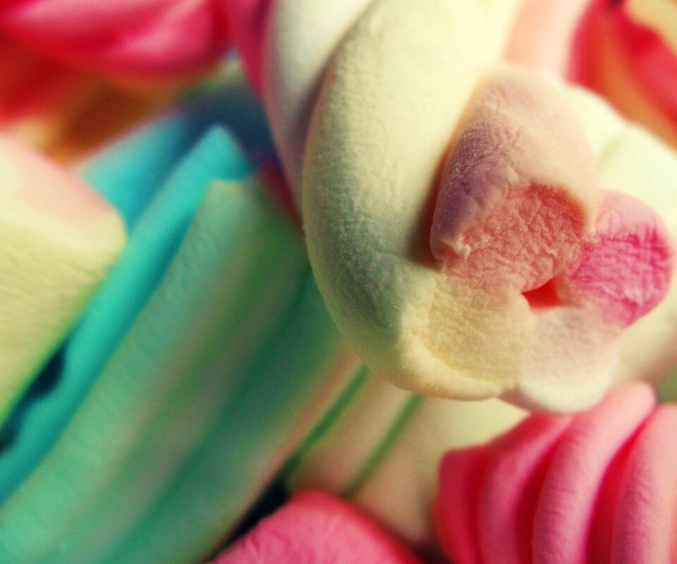 Кручёный зефир обои