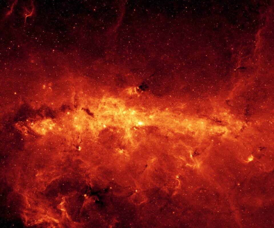 Кроваво-красная бездна обои