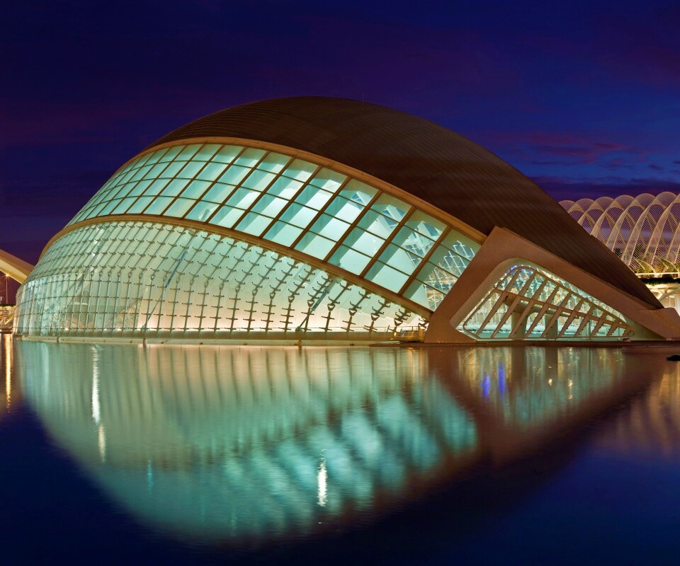 Здание обои