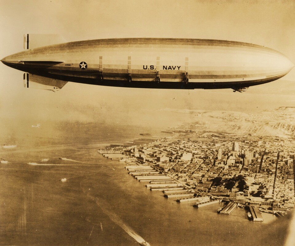 Дерижабль обои