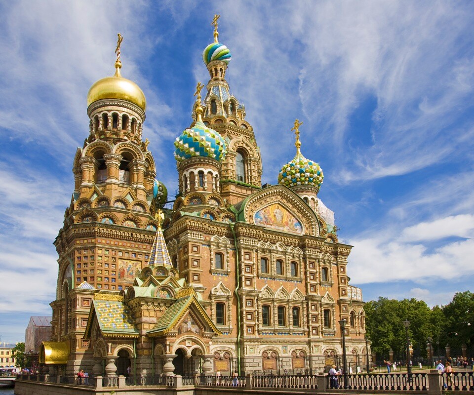 Спас на крови обои