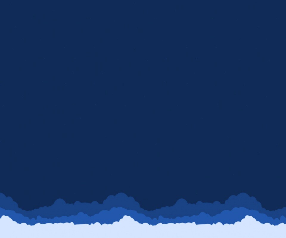 Над облаками в векторном стиле обои