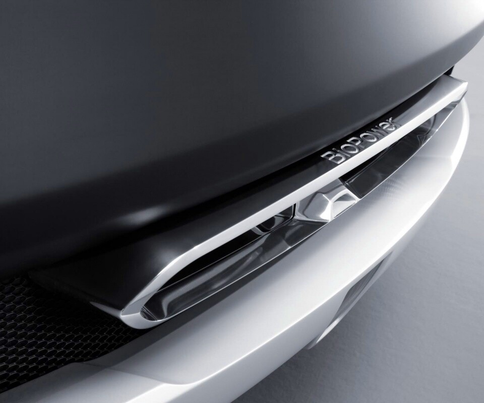 Хромированный бампер обои