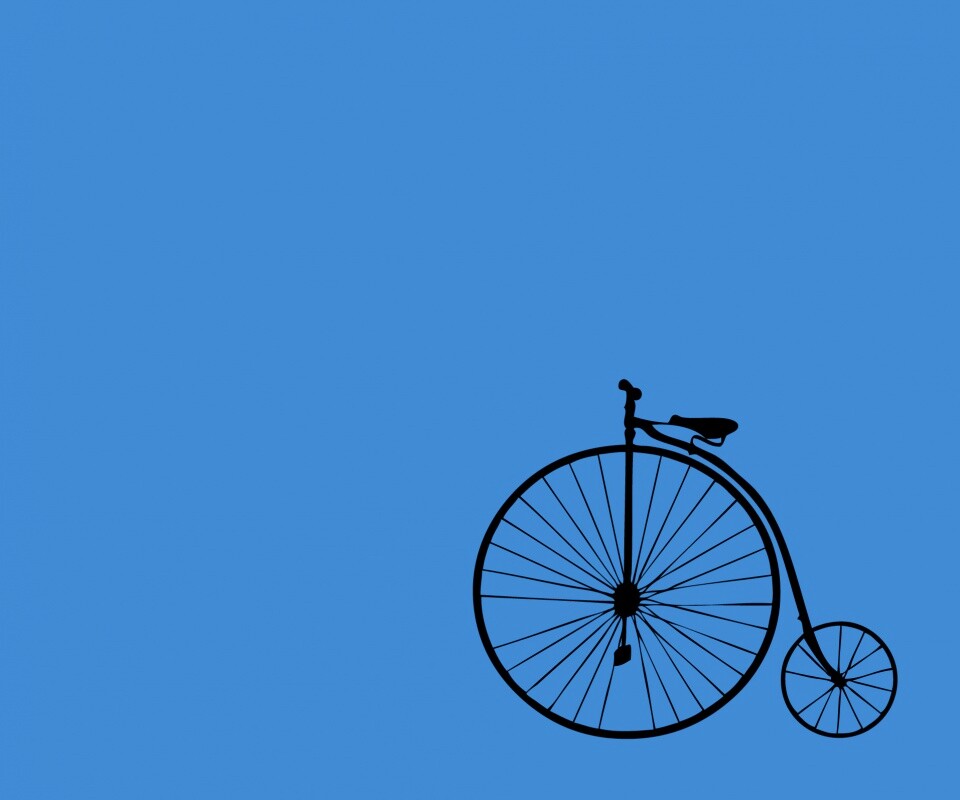 Цирковой велосипед обои