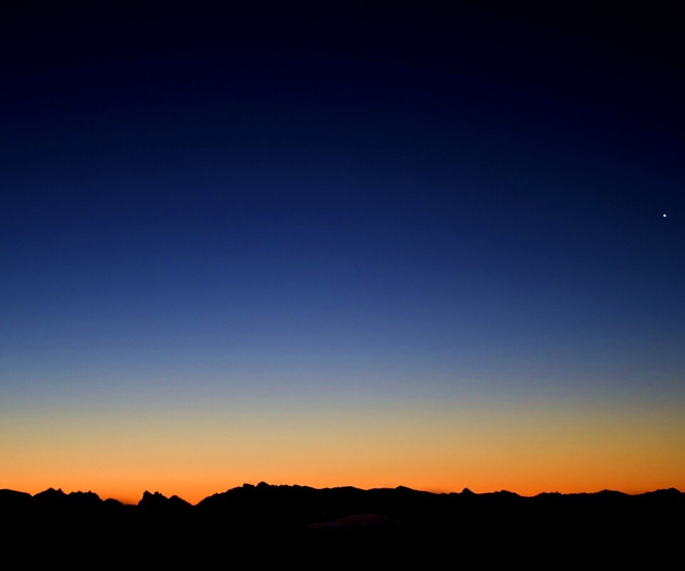 Сказочный закат обои