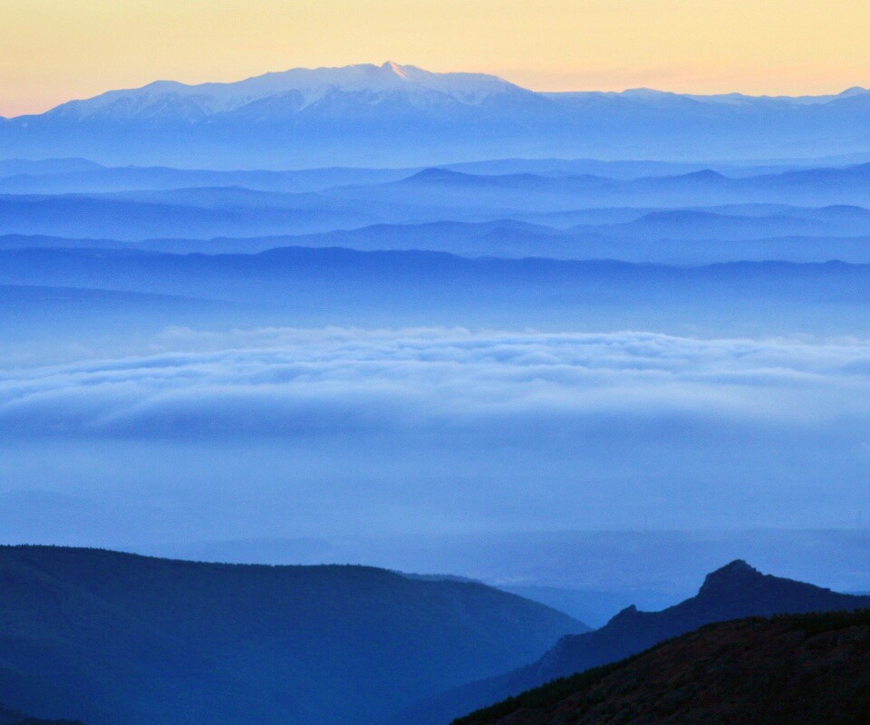 Слой тумана обои