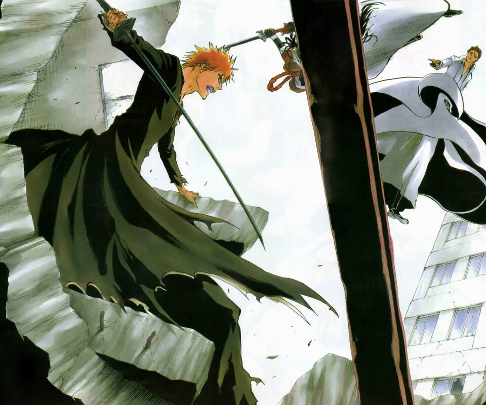 Парень с мечем обои