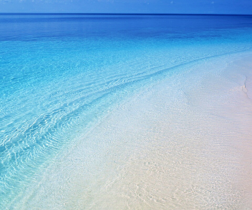 Песчаный пляж обои