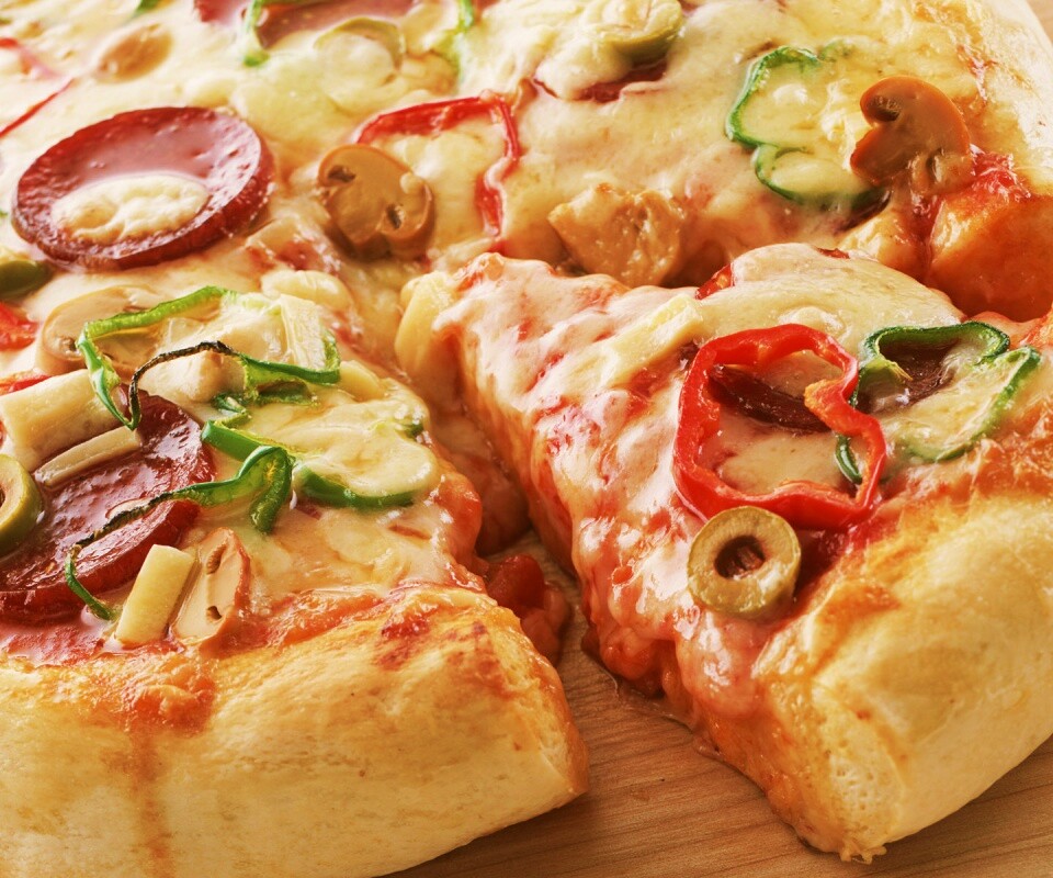 Свежая пицца обои