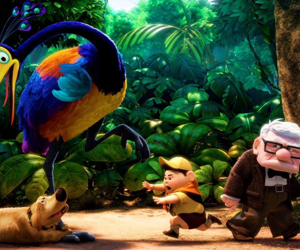 Герои мульфильма "Вверх" обои