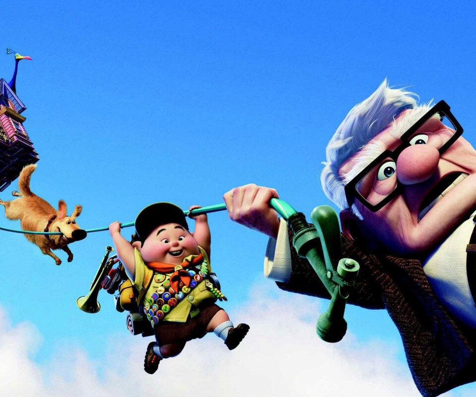 Персонажи мультфильма Up обои