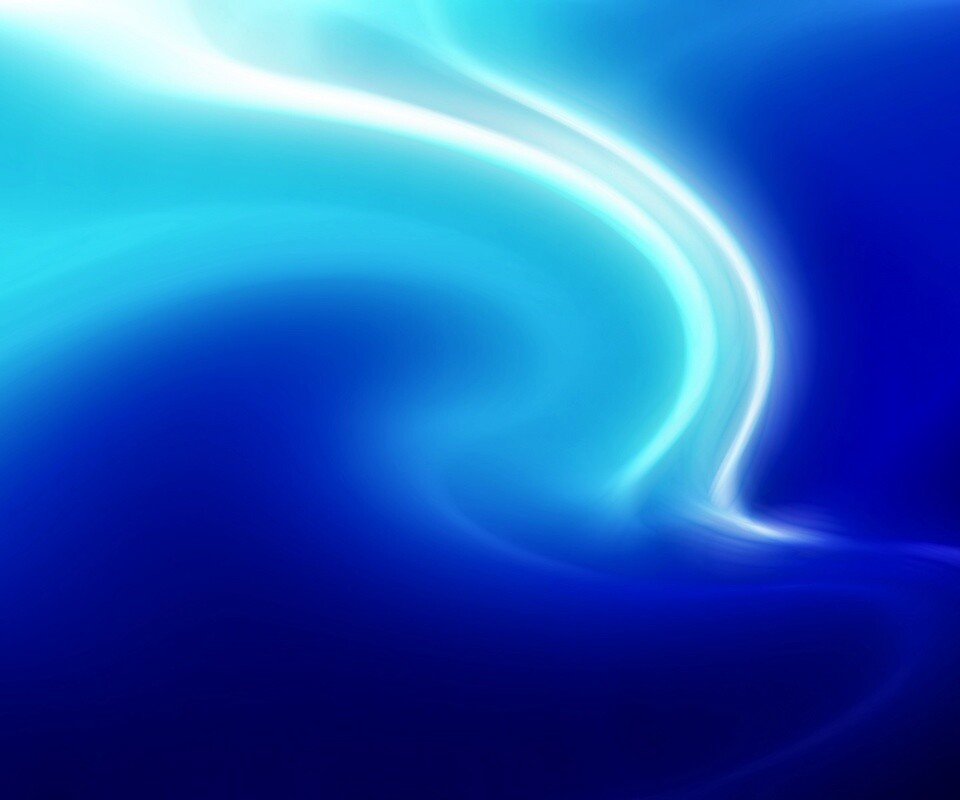 Голубой мазок обои