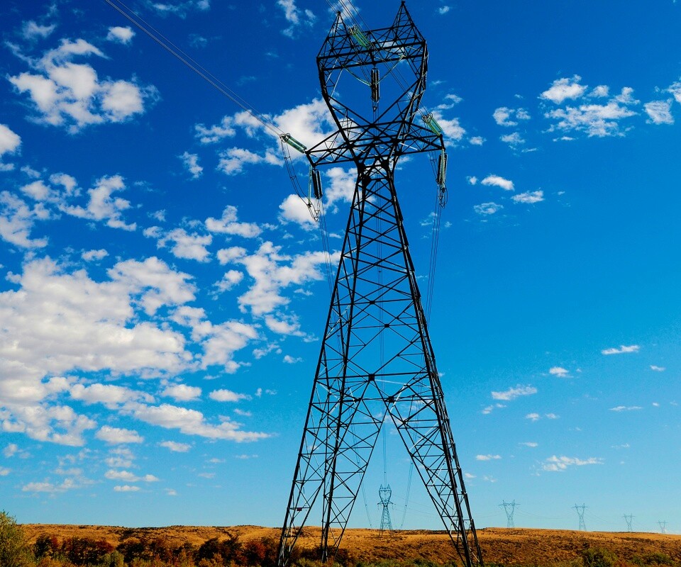 Линии электро передач обои