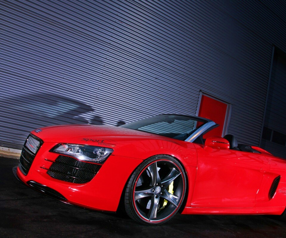 Audi R8 кабриолет обои