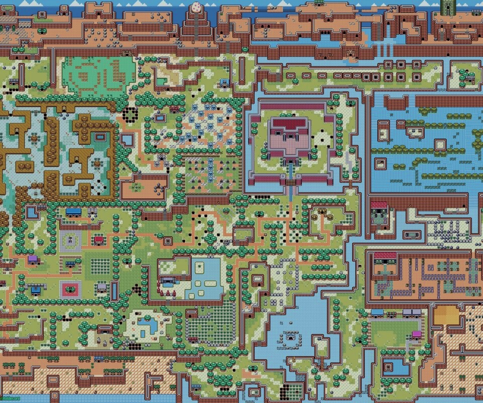 Пиксельный мир обои