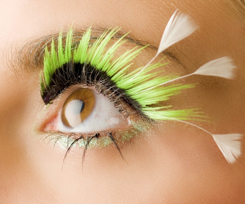 Красивые ресницы обои