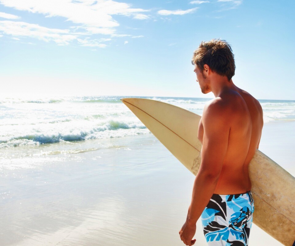 Собирается оседлать волну обои