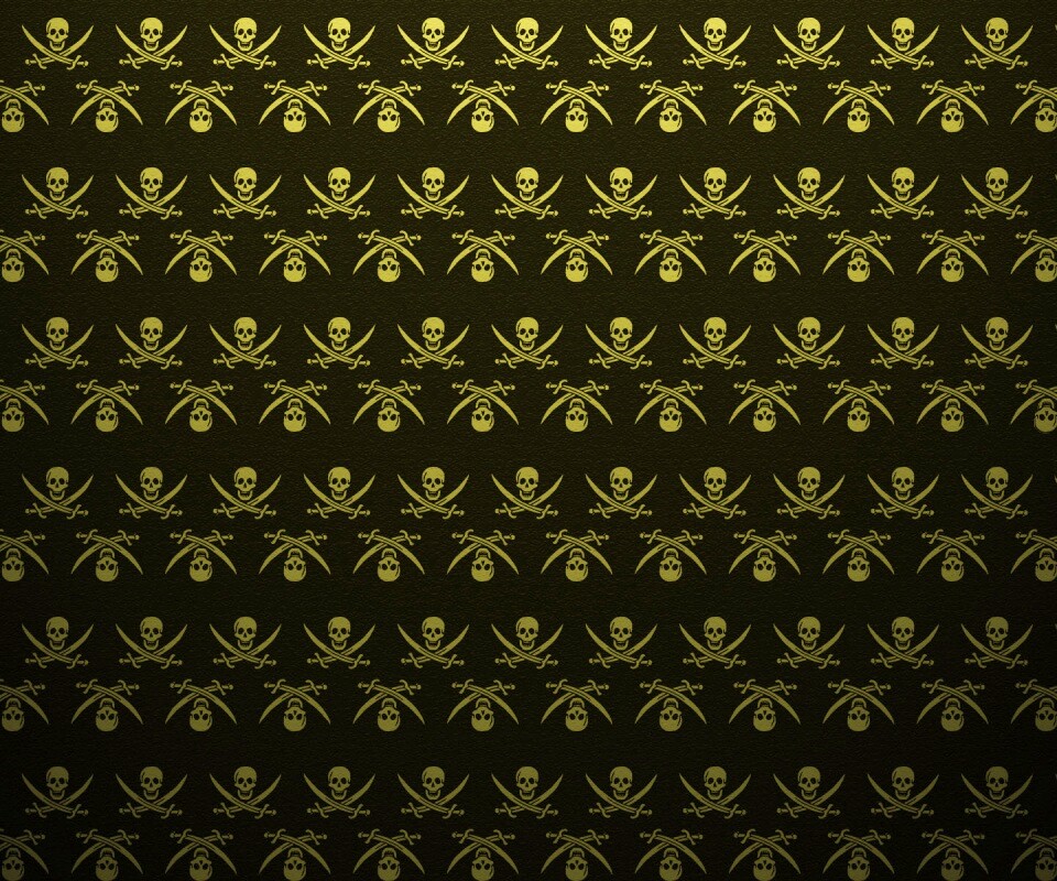 Череп и кости, пиратская тематика обои